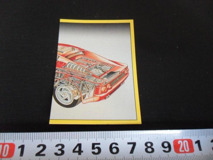 sticker panini #52 FERRARI, Verzamelen, Stickers, Zo goed als nieuw, Ophalen