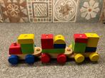 Woodlets houten trein (Addo Play), Ophalen of Verzenden, Zo goed als nieuw, Duw- of Trekspeelgoed