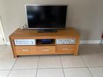 Stereomeubel - 150x60x50cm, Huis en Inrichting, Gebruikt, 100 tot 150 cm, Eikenhout, Ophalen of Verzenden