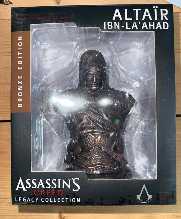 Assassin's Creed Altaïr Buste Brons, Verzamelen, Beelden en Beeldjes, Zo goed als nieuw, Mens, Ophalen of Verzenden
