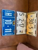 Curacao Kentekenplaten - 3 Stuks, Ophalen, Gebruikt