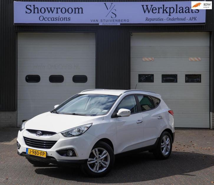 Hyundai Ix35 2.0i Style APK AUTOMAAT CRUISE CAMERA HALFLEDER, Auto's, Hyundai, Bedrijf, Te koop, iX35, ABS, Achteruitrijcamera