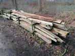 doorleefde eiken balken en dikke planken, Ophalen, Gebruikt