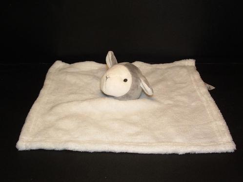 PRIMARK CARES SCHAAP KNUFFELDOEK VELOURS WIT MET DUBBEL DOOR, Kinderen en Baby's, Speelgoed | Knuffels en Pluche, Nieuw, Overige typen