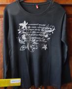 NIEUW * PAPRIKA ZWART SCHIRT * Maat 46 *, Kleding | Dames, Grote Maten, Verzenden, Zwart, Nieuw, Shirt of Top