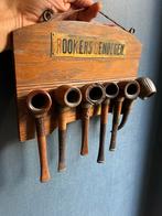 Vintage Pijpenrek 'Rookers Gendegen' met 6 Pijpen, Ophalen of Verzenden