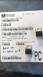 TI lm317hvt 60v in positieve spanning regelaar, Ophalen of Verzenden, Nieuw