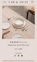 Nieuwe Far & Away Dinerset, Huis en Inrichting, Ophalen of Verzenden, Zo goed als nieuw, Bord(en), Wedgwood