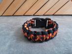 Paracord armband, Ophalen of Verzenden, Nieuw, Zilver