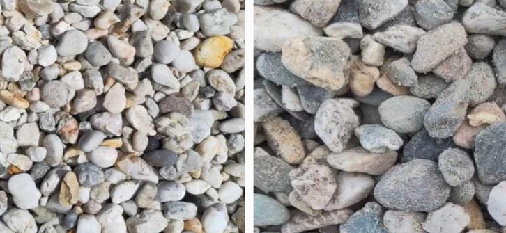 Grind BEZORGKOSTEN vanaf €45,- 8-16 16-32 mm los of big bag, Tuin en Terras, Grind, Keien en Split, Zo goed als nieuw, Overige materialen