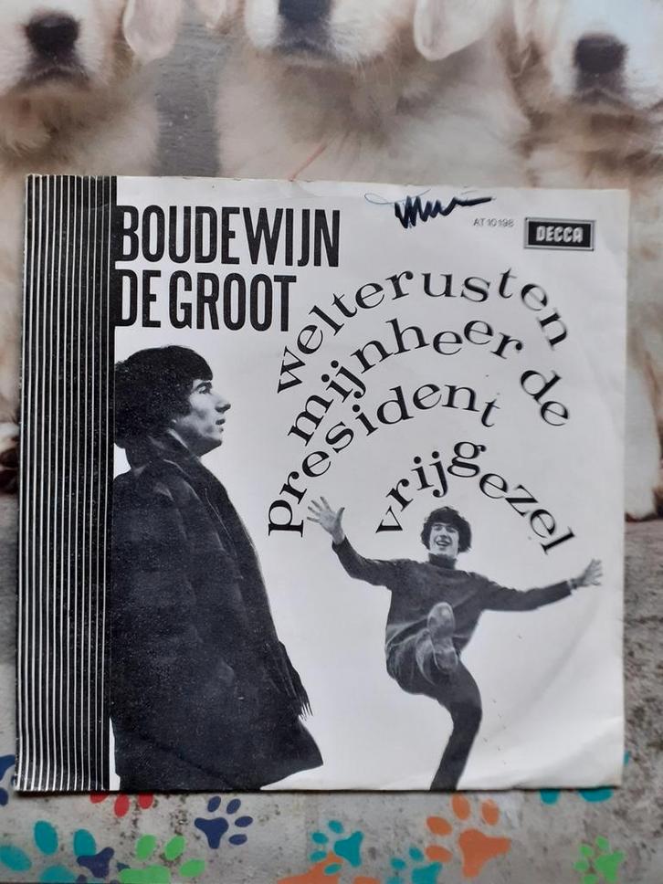 Single boudewijn de groot., Cd's en Dvd's, Vinyl Singles, Zo goed als nieuw, Nederlandstalig, Ophalen of Verzenden