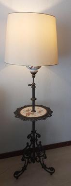 Vintage vloerlamp 💡 omgebouwde gaslamp 💡 nu op stroom, Ophalen