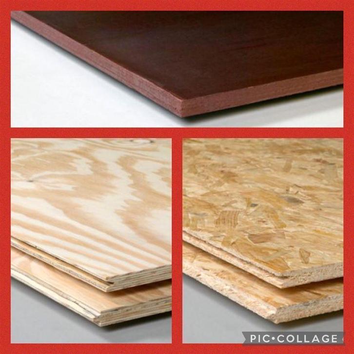 underlayment osb||| betonplex, Doe-het-zelf en Verbouw, Platen en Panelen, Nieuw, Betonplex, Ophalen of Verzenden