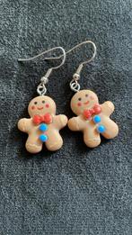 Oorbellen Peperkoek mannetjes, Overige materialen, Hangers, Overige kleuren, Verzenden