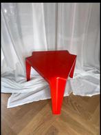Space age side table by Helmut Bätzner bijzettafel, Ophalen, Zo goed als nieuw, Rechthoekig, Minder dan 55 cm