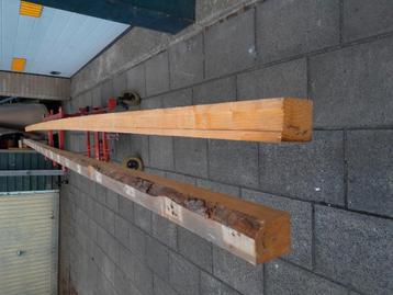 Ruw vuren balken 7 cm x 7 cm x 6 mtr.en 7 cm x 8.5 cm x 6 mt beschikbaar voor biedingen