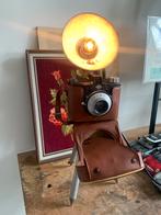 Agfa camera met flitslamp op kleinstatief, Ophalen of Verzenden