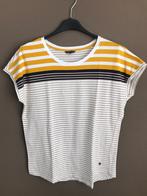 Blauw Geel Beige Human Nature dames t-shirt, Beige, Maat 42/44 (L), Ophalen of Verzenden, Korte mouw