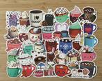 Chocolademelk winter cozy stickers, Verzenden, Nieuw, Meerdere stickers