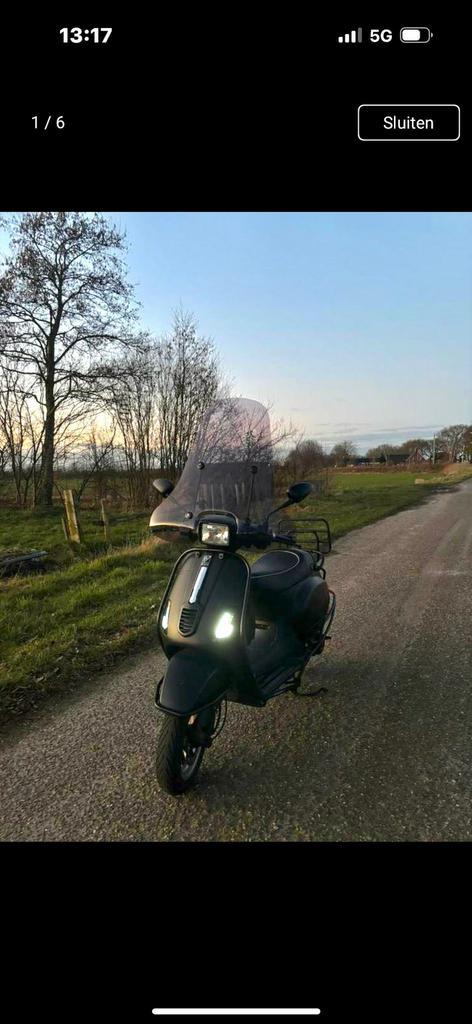 Compleet gereviseerde Vespa S Mat Zwart full loaded, Fietsen en Brommers, Scooters | Vespa, Zo goed als nieuw, Ophalen