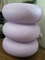 Leuke pop-art bijzettafel - lila 'bubbles' design, Ophalen, Kunststof, Overige kleuren, Zo goed als nieuw