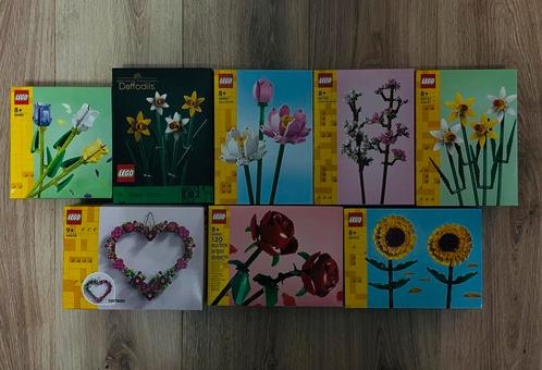 Lego Flowers 40461,40460,40524,40638,40747,40725,40647,40646, Kinderen en Baby's, Speelgoed | Duplo en Lego, Nieuw, Lego, Complete set