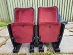 Twee Theater Bioscoop Stoelen uit De Harmonie Leeuwarden, Ophalen