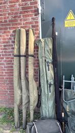 ***Complete karper set Fox Shimano + camo voerboot ***, Watersport en Boten, Hengelsport | Karpervissen, Ophalen, Gebruikt, Complete set