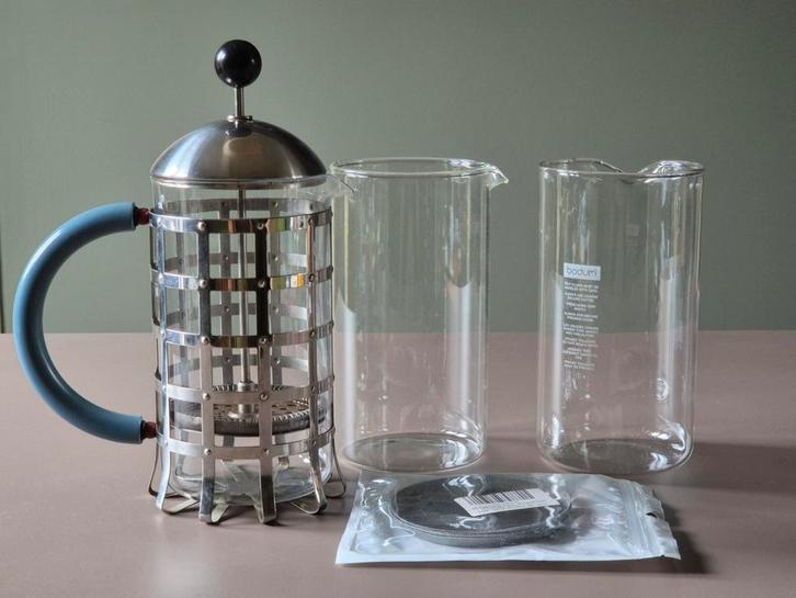 Alessi cafetière Michael Graves, Huis en Inrichting, Keuken | Keukenbenodigdheden, Zo goed als nieuw, Ophalen of Verzenden