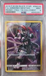 Pokemon - Armored Mewtwo Black Star #SM228 PSA 9, Ophalen of Verzenden, Zo goed als nieuw