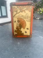 Jaren 50 theeblik, Antiek en Kunst, Curiosa en Brocante, Ophalen of Verzenden