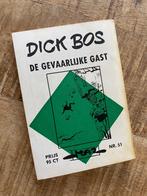 Dick Bos - Maz beeldbibliotheek 51 - De gevaarlijke gast, Ophalen of Verzenden, Eén stripboek