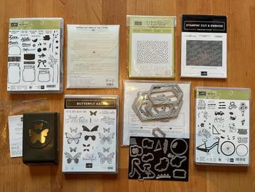 Stampin' Up! stempels & stanzen, deel 4, zie omschrijving beschikbaar voor biedingen