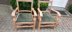 Te koop 2 fauteuils  opknapper €15, Huis en Inrichting, Fauteuils, Ophalen, Gebruikt, Minder dan 75 cm, 50 tot 75 cm