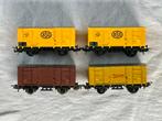 4x Lima DB Gesloten goederenwagons, Hobby en Vrije tijd, Modeltreinen | H0, Gebruikt, Gelijkstroom, Wagon, Ophalen of Verzenden