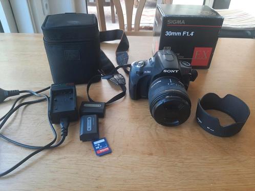 Sony a 380, Audio, Tv en Foto, Fotocamera's Digitaal, Zo goed als nieuw, Sony, 8 keer of meer, Ophalen of Verzenden