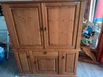 Grenen computerkast, Huis en Inrichting, Kasten | Computermeubels, Ophalen, Gebruikt, 70 tot 120 cm, 120 tot 170 cm