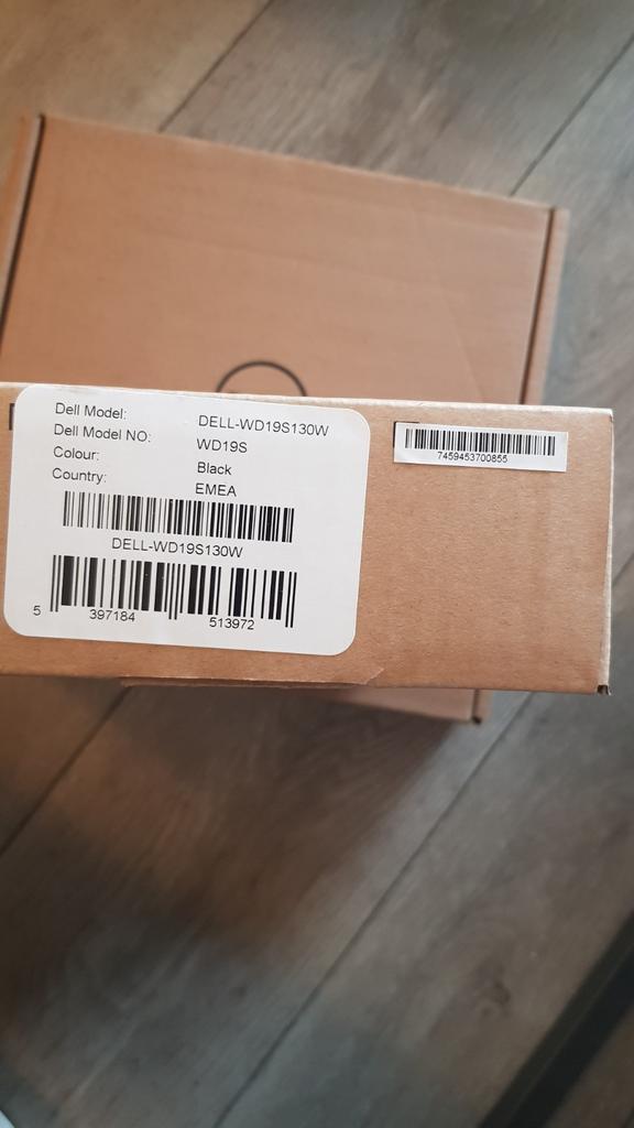 Nieuwe DELL Dell Dockingstation – WD19S 130 W sealed, Computers en Software, Dockingstations, Nieuw, Docking station, Harde schijf