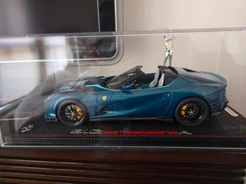 Ferrari 812 Competizione A Blu Capri 1:18 BBR gelimiteerd  beschikbaar voor biedingen