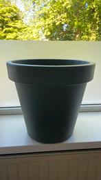 Kunststof bloempot diameter 40 cm groen, 25 tot 40 cm, Kunststof, Rond, Zo goed als nieuw