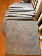 12,5m2 tapijttegels 50cm x 50 cm, Huis en Inrichting, Ophalen, Gebruikt, Tapijttegels, Grijs