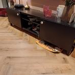 Mooie zwarte televisiekast, Huis en Inrichting, Ophalen, Gebruikt, 150 tot 200 cm, Minder dan 100 cm