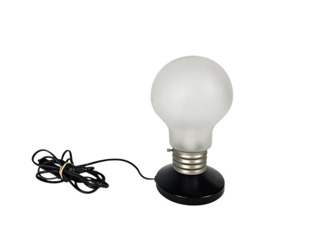 Vintage Ikea Bulb Blinda lamp 1990's, Gebruikt, Design, Ophalen of Verzenden, Glas