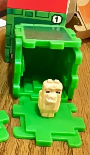 Minecraft Happy Meal Lama McDonalds groene kubus beschikbaar voor biedingen