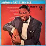 Vinyl / LP - A tribute to Nat King Cole, Cd's en Dvd's, Vinyl | Jazz en Blues, 1960 tot 1980, Ophalen of Verzenden, Zo goed als nieuw