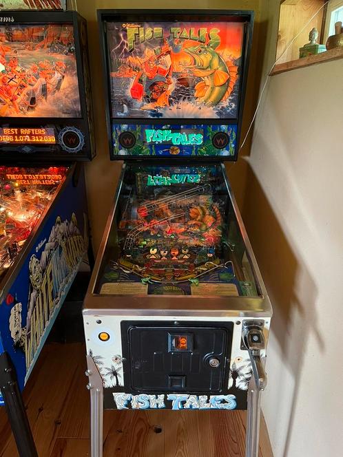 Flipperkast fish tales - Williams 1992, Verzamelen, Automaten | Flipperkasten, Gebruikt, Dot-matrix, Flipperkast, Williams, Ophalen