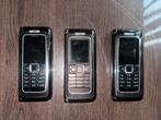 3 x Nokia E90, Telecommunicatie, Mobiele telefoons | Nokia, Ophalen of Verzenden, Niet werkend, Geen camera, Zwart