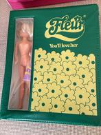 3 Fleur popjes in koffertje met kleding., Ophalen of Verzenden, Gebruikt