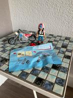 Playmobil 5280 Motorrijder met chopper, Ophalen of Verzenden, Zo goed als nieuw, Complete set