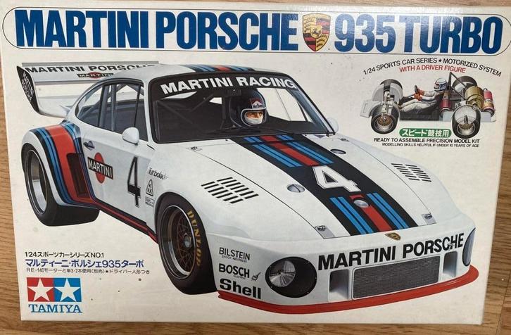 MARTINI Porsche 935 Schaal 1:24, Hobby en Vrije tijd, Modelbouw | Auto's en Voertuigen, Nieuw, Auto, Groter dan 1:32, Tamiya, Ophalen of Verzenden